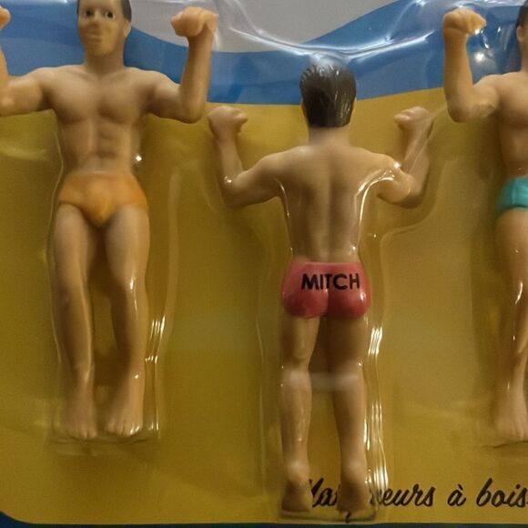 Original Drinking Buddies Men Bachelorette Party Drink Marker 6 Drink Charms - Picture 4 of 6